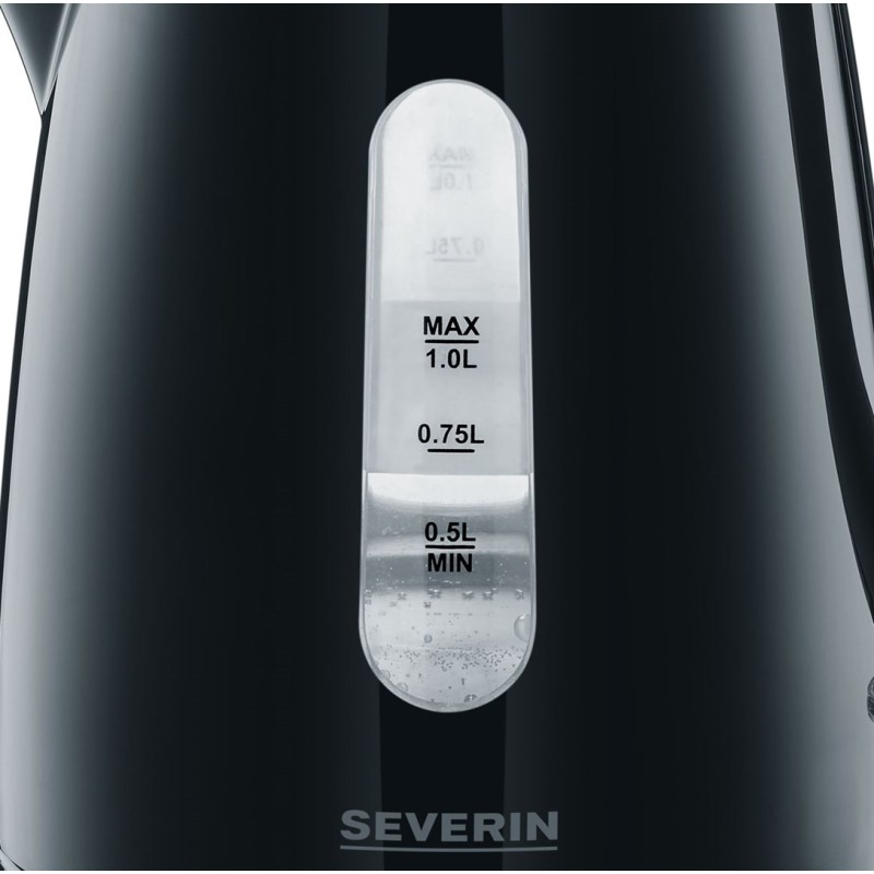 Severin WK 3410 electric kettle 1 L 2200 W Black Severin WK 3410 electric kettle 1 L 2200 W Black