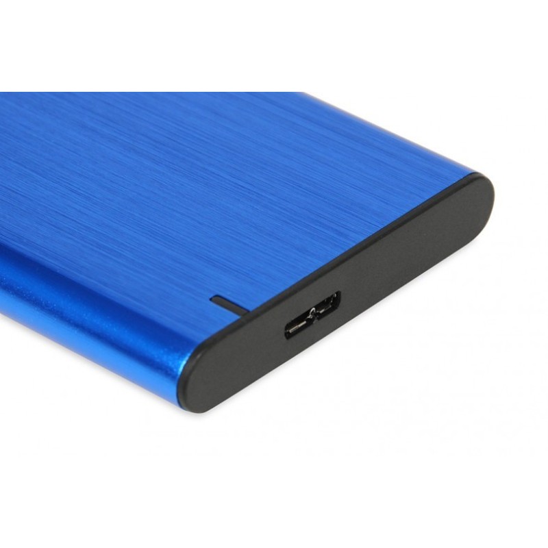 iBox HD-05 HDD/SSD enclosure Blue 2.5 iBox HD-05 HDD/SSD enclosure Blue 2.5