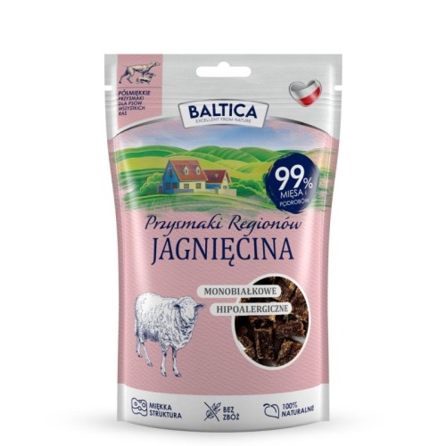 BALTICA Przysmaki regionów Monoprotein Lamb - dog treat - 80g BALTICA Przysmaki regionów Monoprotein Lamb - dog treat - 80g