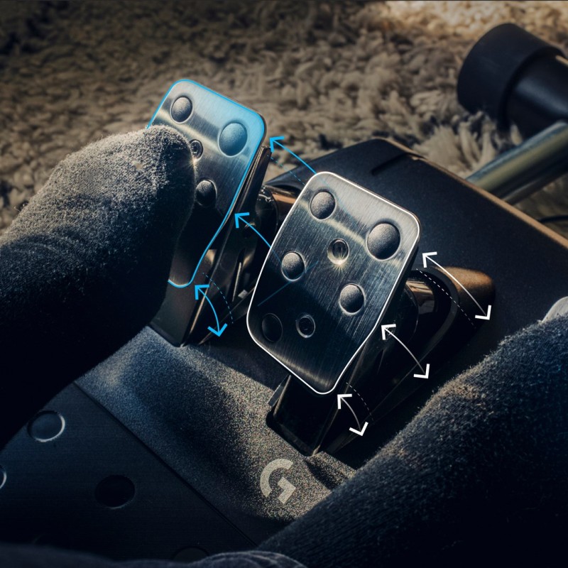 Logitech G G923 Racing Wheel and Pedals for Xbox X|S, Xbox One and PC Logitech G G923 Racing Wheel and Pedals for Xbox X|S, Xbox One and PC