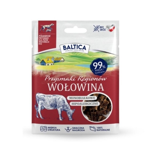 BALTICA Przysmaki regionów Monoprotein Beef - dog treat - 30g BALTICA Przysmaki regionów Monoprotein Beef - dog treat - 30g
