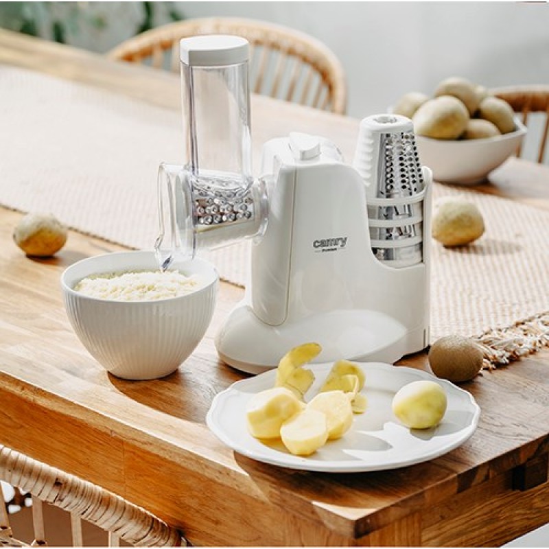 Vegetable slicer CAMRY CR 4816 White Vegetable slicer CAMRY CR 4816 White