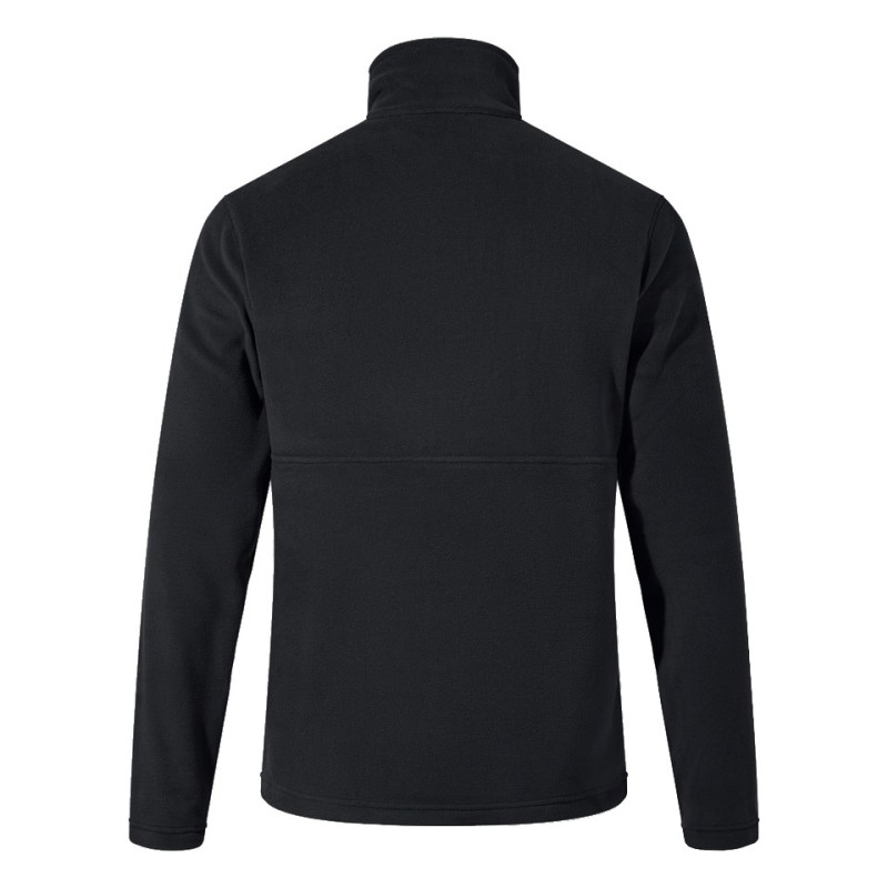 Berghaus Prism Half Zip Polartec® Fleece - men's fleece sweatshirt, size M (black)