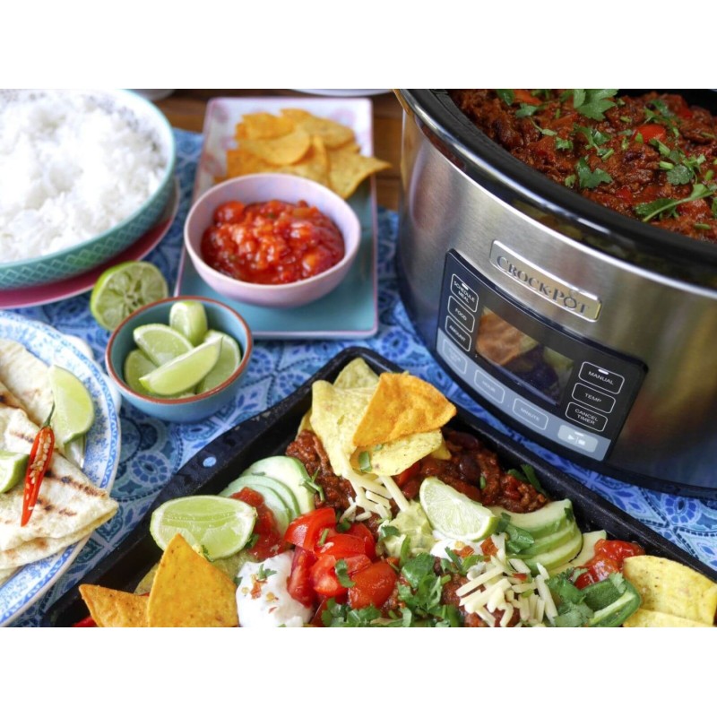 Crock-Pot CSC066X slow cooker 5.6 L 240 W Silver Crock-Pot CSC066X slow cooker 5.6 L 240 W Silver