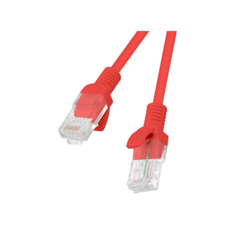 PATCHCORD KAT.6 UTP 3M CZERWONY FLUKE PASSED LANBERG 10-PACK PATCHCORD KAT.6 UTP 3M CZERWONY FLUKE PASSED LANBERG 10-PACK