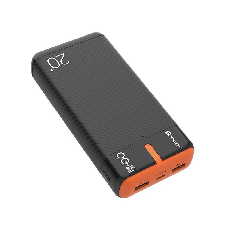 Tracer EnerGen 20000 mAh Black, Orange Tracer EnerGen 20000 mAh Black, Orange