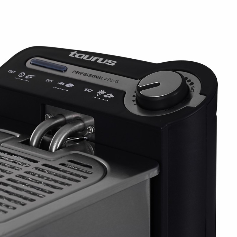 Taurus Professional 3 Plus Single 3 L Stand-alone 2100 W Deep fryer Stainless steel Taurus Professional 3 Plus Single 3 L Stand-alone 2100 W Deep fryer Stainless steel