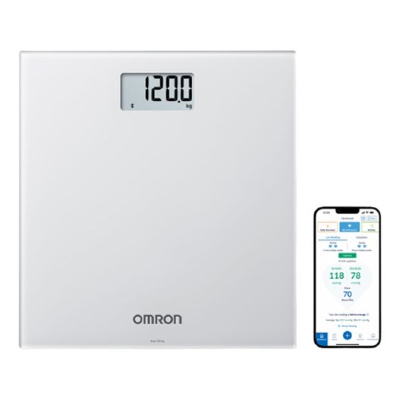 OMRON BATHROOM SCALE HN-300T2-EGY INTELLI IT WHITE OMRON BATHROOM SCALE HN-300T2-EGY INTELLI IT WHITE