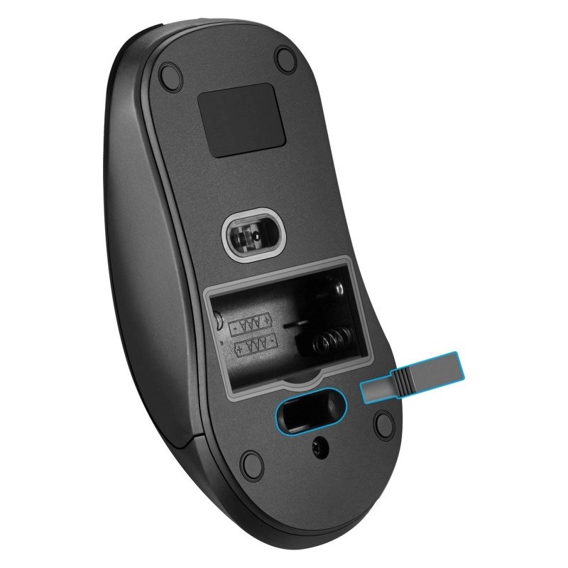 MOUSE DEFENDER NEXUS MS-195 RF SILENT BLACK MOUSE DEFENDER NEXUS MS-195 RF SILENT BLACK