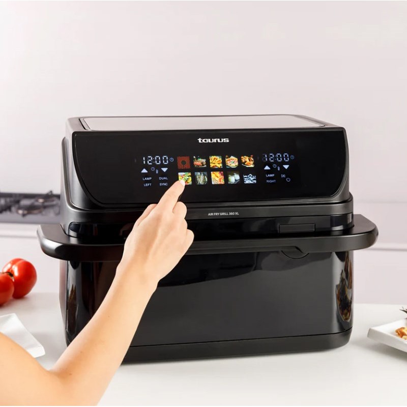 Fat-free deep fryer with long basket and grill Taurus 973004000 Fat-free deep fryer with long basket and grill Taurus 973004000