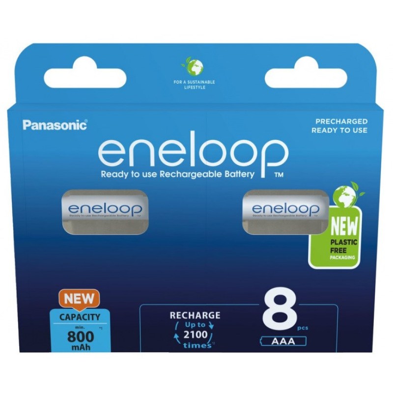 PANASONIC ENELOOP AAA 800 mAh 8 szt PANASONIC ENELOOP AAA 800 mAh 8 szt