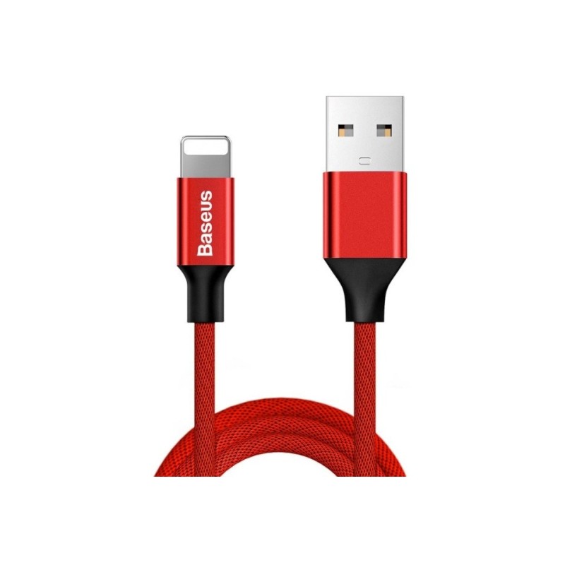 Cable Baseus Yiven Lightning 180 cm 2A - red Cable Baseus Yiven Lightning 180 cm 2A - red
