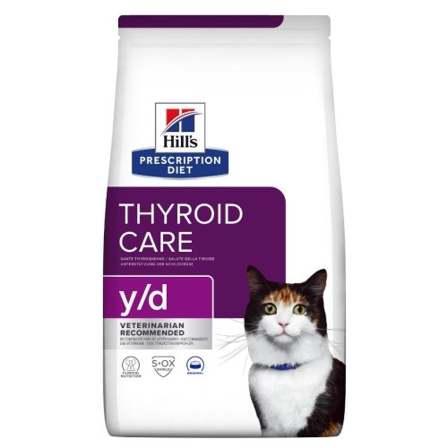HILL'S Thyroid Care y/d - dry cat food - 3 kg HILL'S Thyroid Care y/d - dry cat food - 3 kg