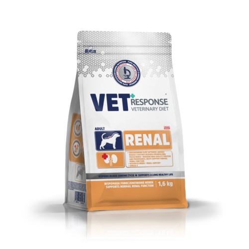 VET RESPONSE Renal - dry dog food - 1,6kg VET RESPONSE Renal - dry dog food - 1,6kg