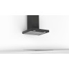 Bosch Serie 2 DWB66BC60 cooker hood Wall-mounted Black 621 m³/h B