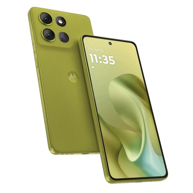 Motorola Moto G86 5G 12/256 GB smartphone in Pantone Golden Cypress (green)