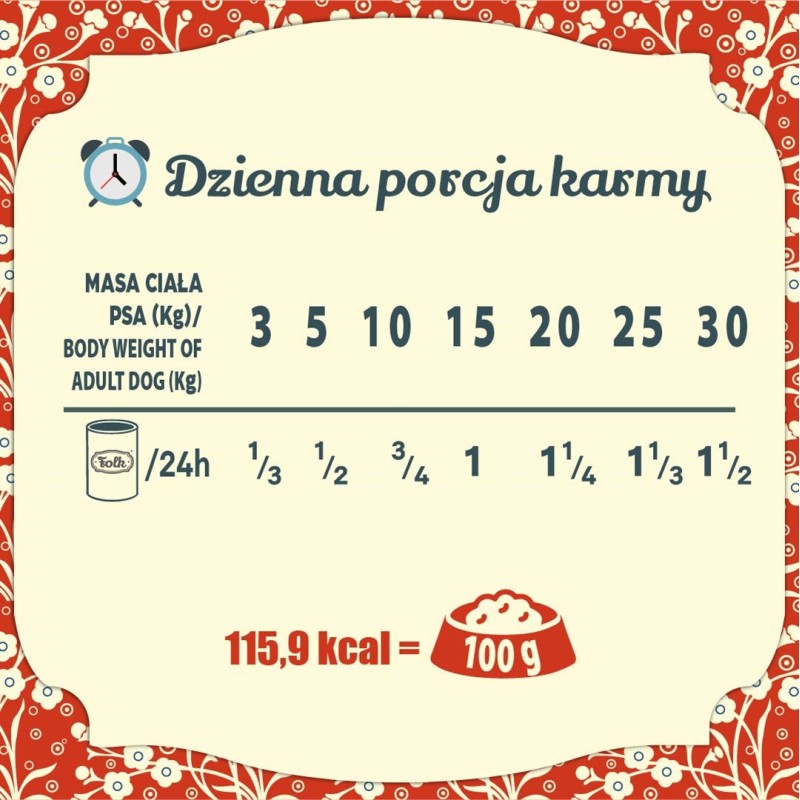 FOLK Splendid deer venison of Greater Poland - wet dog food - 800g FOLK Splendid deer venison of Greater Poland - wet dog food - 800g