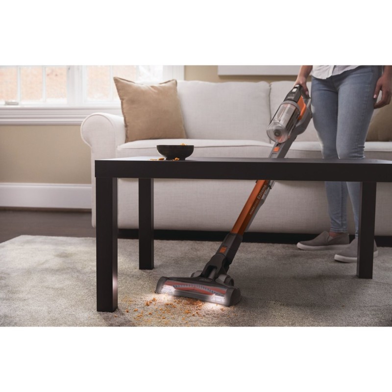 Black & Decker BHFEV182C-QW stick vacuum/electric broom 2-in-1 stick vacuum Battery Dry Bagless Orange, Titanium 2 Ah Black & Decker BHFEV182C-QW stick vacuum/electric broom 2-in-1 stick vacuum Battery Dry Bagless Orange, Titanium 2 Ah