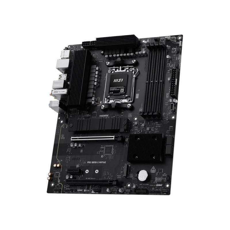 MSI PRO B850-S WIFI6E motherboard AMD B850 Socket AM5 ATX MSI PRO B850-S WIFI6E motherboard AMD B850 Socket AM5 ATX