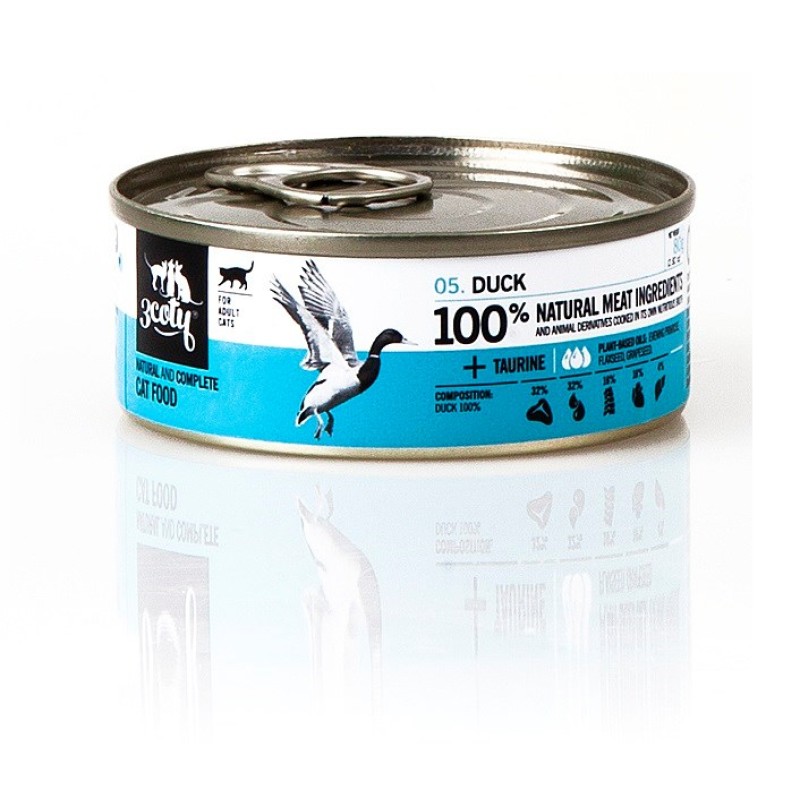 3COTY Duck - wet cat food - 80g 3COTY Duck - wet cat food - 80g