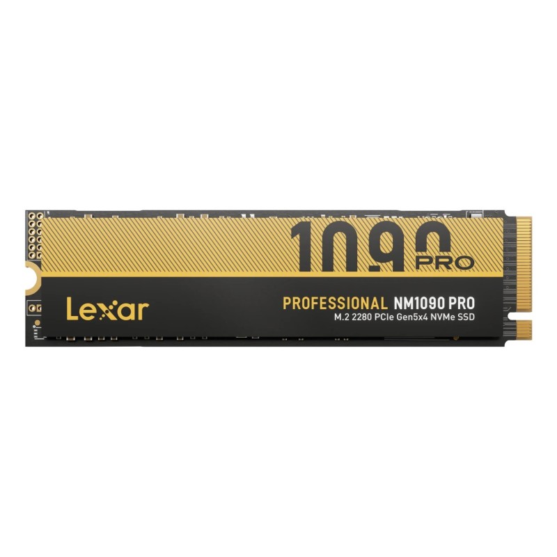 Lexar Professional NM1090 PRO 1 TB M.2 PCI Express 5.0 NVMe 3D TLC NAND Lexar Professional NM1090 PRO 1 TB M.2 PCI Express 5.0 NVMe 3D TLC NAND
