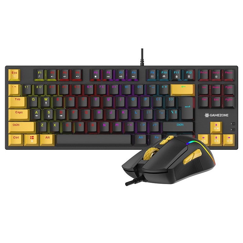 Tracer mouse and mechanical keyboard set GAMEZONE HORNET87 USB Tracer mouse and mechanical keyboard set GAMEZONE HORNET87 USB