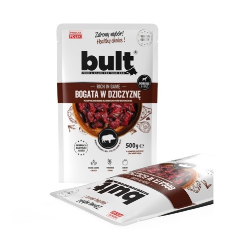 BULT Rich in game - wet dog food - 100g