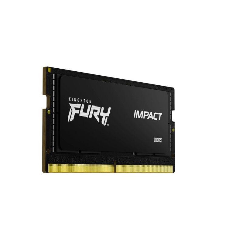 Kingston Technology FURY Impact Black memory module 16 GB 1 x 16 GB DDR5 2400 MHz Kingston Technology FURY Impact Black memory module 16 GB 1 x 16 GB DDR5 2400 MHz
