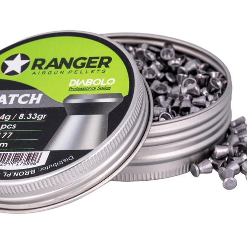 4.5 mm RANGER Diabolo Professional Match flat 500 shot 4.5 mm RANGER Diabolo Professional Match flat 500 shot