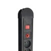 Maclean power strip, 10 outlet extension cord, 2 switches, protection and overload indication, 3680W, MCE10