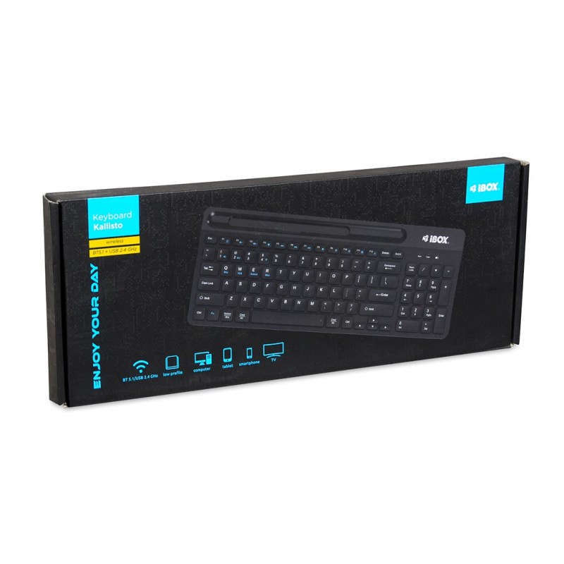 IBOX Kallisto BT/2.4GHZ Wireless Keyboard IBOX Kallisto BT/2.4GHZ Wireless Keyboard