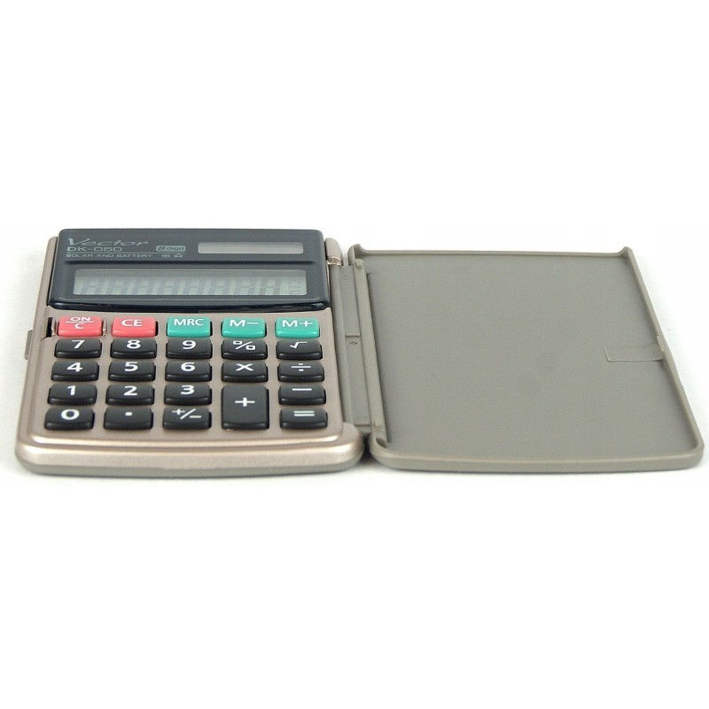 Vector DK-050 Pocket Calculator, Grey