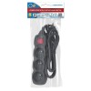 Esperanza ELK210K Power strip 3GN/1,5M Black