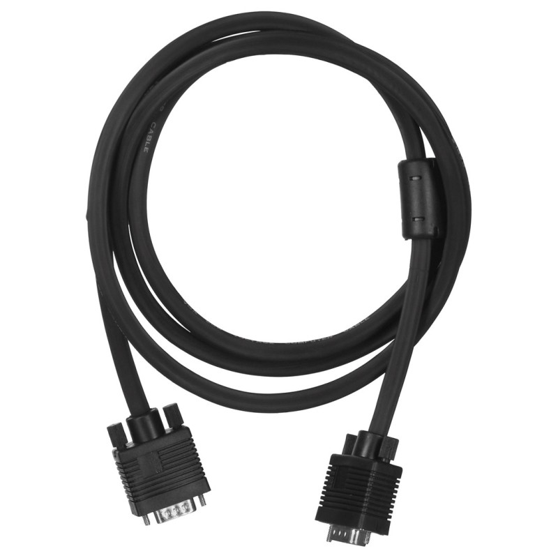 Savio CL-29 VGA cable 1.8 m VGA (D-Sub) Black Savio CL-29 VGA cable 1.8 m VGA (D-Sub) Black