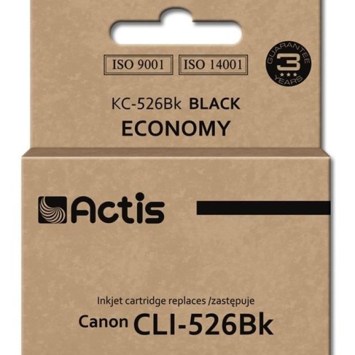 Actis KC-526Bk Ink Cartridge (replacement for Canon CLI-526BK; Standard; 10 ml; black)