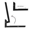 Maclean MC-915 B Universal Microwave Bracket Holder Wall Mount Adjustable Solid Metal Kitchen 30kg Black Maclean MC-915 B Universal Microwave Bracket Holder Wall Mount Adjustable Solid Metal Kitchen 30kg Black