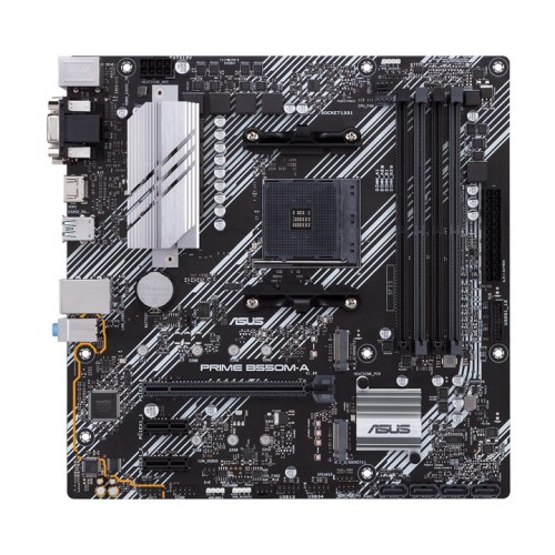 ASUS PRIME B550M-A Socket AM4 micro ATX AMD B550 ASUS PRIME B550M-A Socket AM4 micro ATX AMD B550