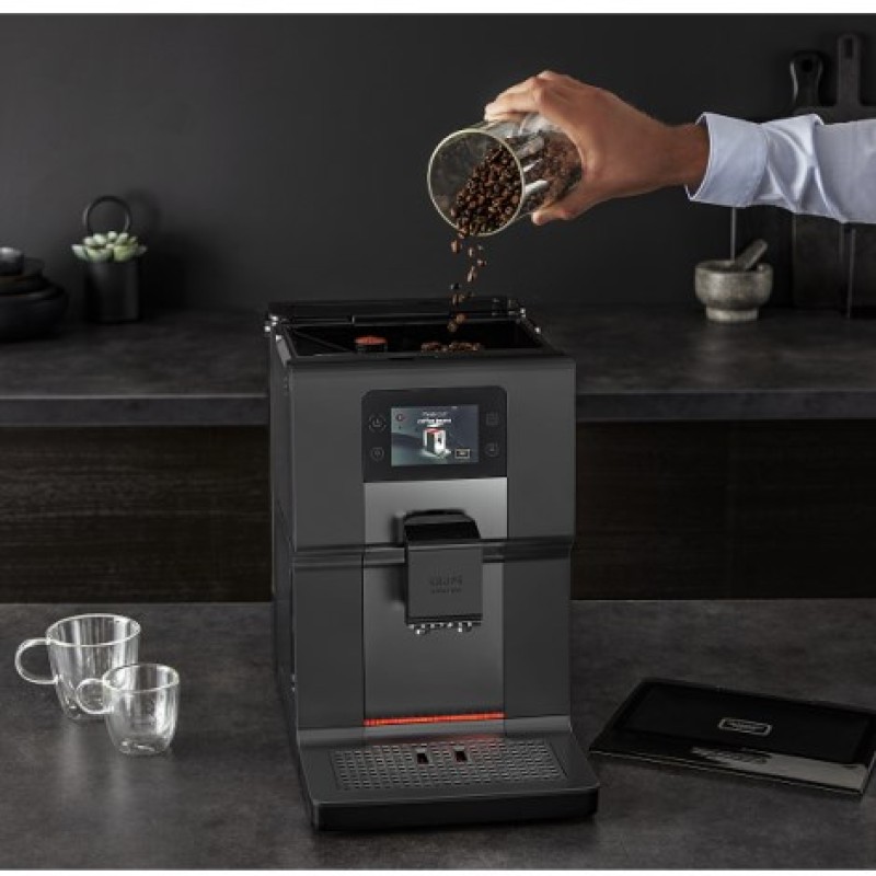 Krups Intution Preference EA875U10 coffee maker Semi-auto Espresso machine 3 L Krups Intution Preference EA875U10 coffee maker Semi-auto Espresso machine 3 L