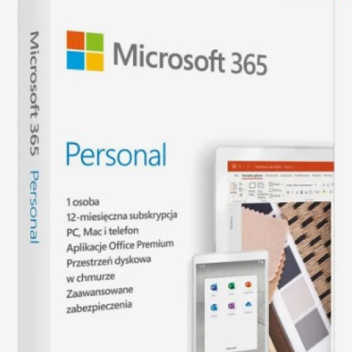 Microsoft 365 Personal PL (1 person; 5 devices ; 12 months; physical version; Poland) (EP2-32454)