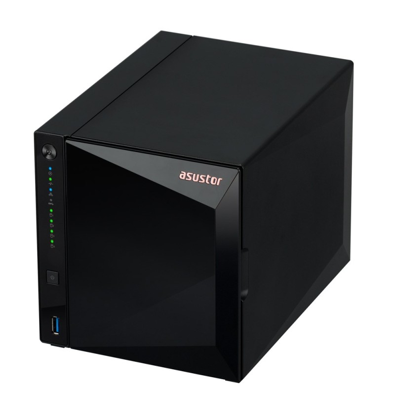 Asustor DRIVESTOR 4 Pro Gen2 AS3304T V2 NAS Realtek RTD1619B 2 GB DDR4 ADM Black Asustor DRIVESTOR 4 Pro Gen2 AS3304T V2 NAS Realtek RTD1619B 2 GB DDR4 ADM Black