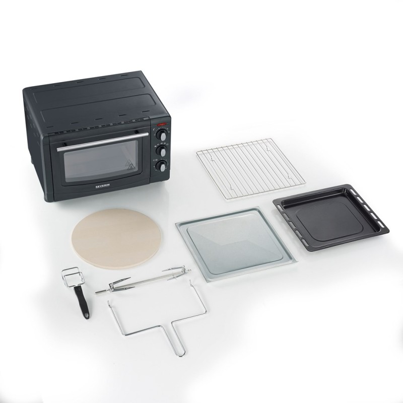 SEVERIN MINI OVEN, TEMP. 230°C, 20 L, 1500W TO2067 SEVERIN MINI OVEN, TEMP. 230°C, 20 L, 1500W TO2067