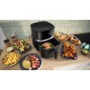 Bosch Serie 4 MAFS2462B fryer Single 6.1 L Stand-alone 2050 W Hot air fryer Black Bosch Serie 4 MAFS2462B fryer Single 6.1 L Stand-alone 2050 W Hot air fryer Black