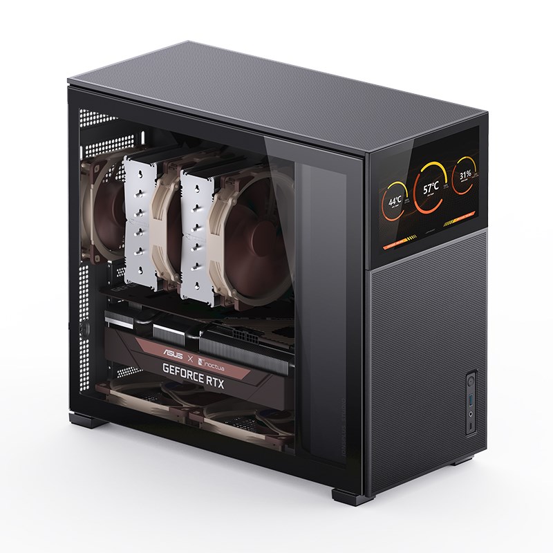 Computer Case JONSBO D41 MESH SCREEN Black Computer Case JONSBO D41 MESH SCREEN Black