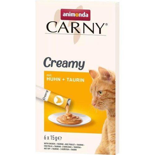 ANIMONDA Carny Chicken with taurine - cat treats - 6 x 15g ANIMONDA Carny Chicken with taurine - cat treats - 6 x 15g