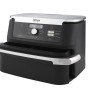 Ninja AF500EU fryer Double 10.4 L Stand-alone 2470 W Hot air fryer Black, Stainless steel