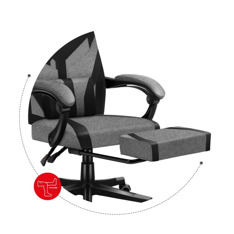 Huzaro Combat 5.0 Grey gaming chair Huzaro Combat 5.0 Grey gaming chair