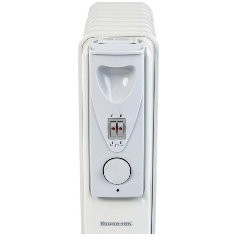 Ravanson OH-07 electric space heater Oil electric space heater Indoor Grey 1500 W Ravanson OH-07 electric space heater Oil electric space heater Indoor Grey 1500 W