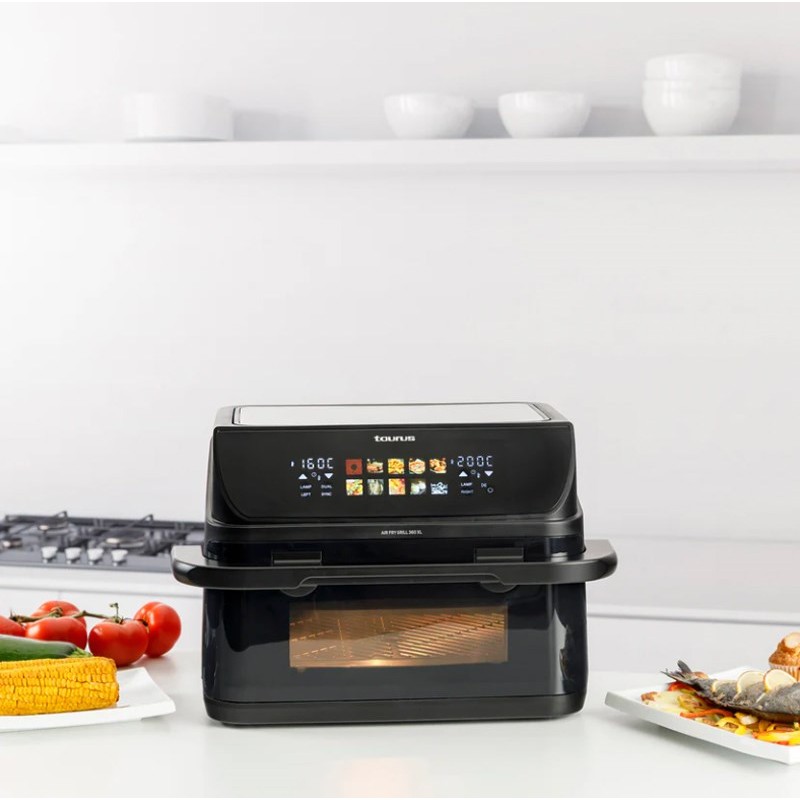 Fat-free deep fryer with long basket and grill Taurus 973004000 Fat-free deep fryer with long basket and grill Taurus 973004000