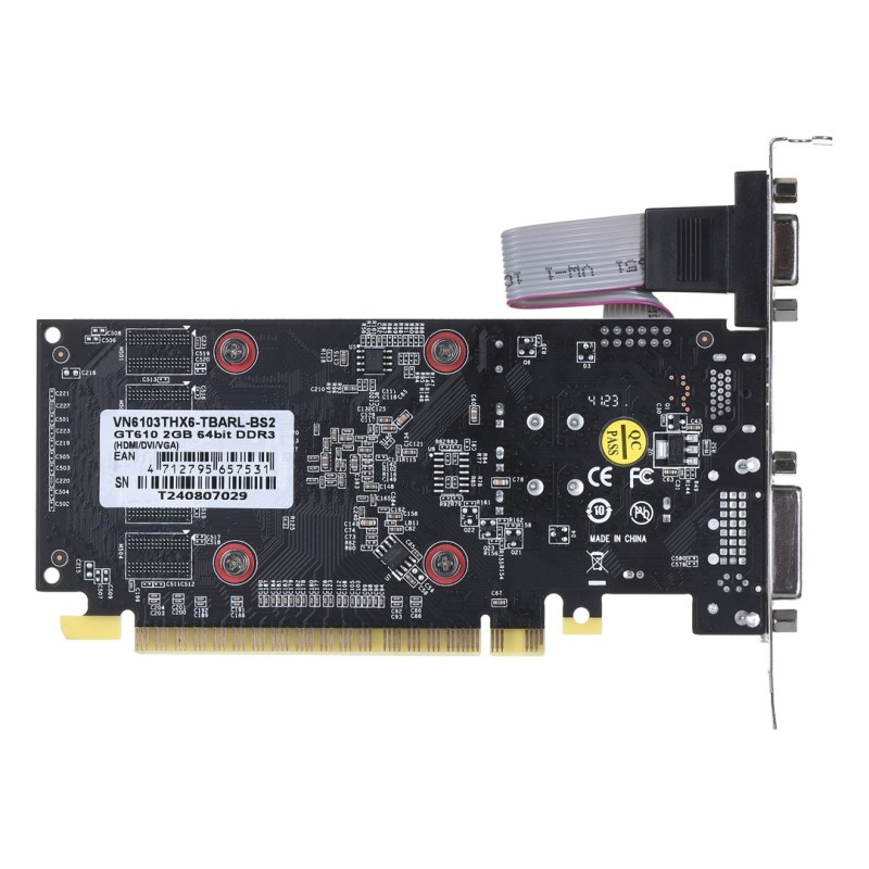 Biostar GeForce GT610 NVIDIA GeForce GT 610 2 GB GDDR3 Biostar GeForce GT610 NVIDIA GeForce GT 610 2 GB GDDR3