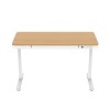 ACTIVEJET desk with electric height adjustment 140x70 ET119W-C white/oak ACTIVEJET desk with electric height adjustment 140x70 ET119W-C white/oak
